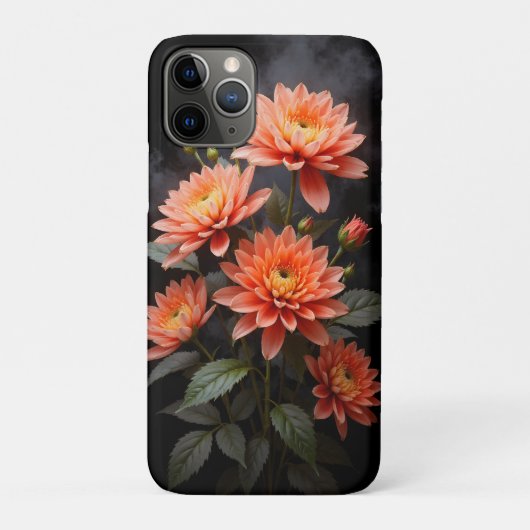 Vietnamese Chrysanthemum on the Moon Case-Mate iPhone Case (Achterkant)