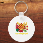 Vietnamese Lunar New Year 2026 Tet Viet Chuc Mung  Sleutelhanger (Voorkant)