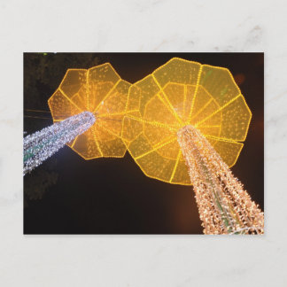 Vietnamese nieuwjaarsstraatverlichting feestdagenkaart