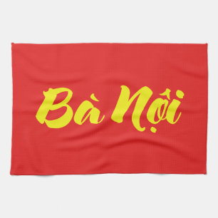 Vietnamese (Paternale) Oma - Bà Nội Theedoek