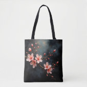 Vietnamese Peach Blossom Art Draagtas (Voorkant)