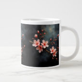 Vietnamese Peach Blossom Art Extra Grote Beker (Rechts)