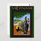 Vietnamese reisbureau voor toerisme Briefkaart (Voorkant / Achterkant)