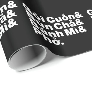 Vietnamese Street Food Cadeaupapier