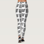 Vietnamese Street Food Leggings (Achterkant)