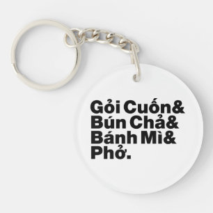 Vietnamese Street Food Sleutelhanger