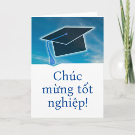 Vietnamese thiệp chúc mừng tốt nghiệp Afstuderen Kaart
