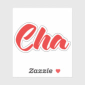 Vietnamese vader - Cha ~ Tiakng Vioottaal Sticker (Vel)