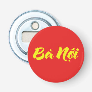 Vietnamese (vaderskant) oma - Bà Nội Button Flesopener