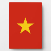 Vietnamese vlag fotoplaat (voorkant)