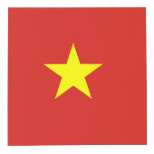 Vietnamese vlag kubus (Voorkant)
