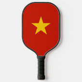 Vietnamese vlag pickleball paddle (Voorkant)