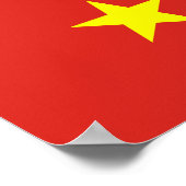 Vietnamese vlag poster (Hoek)