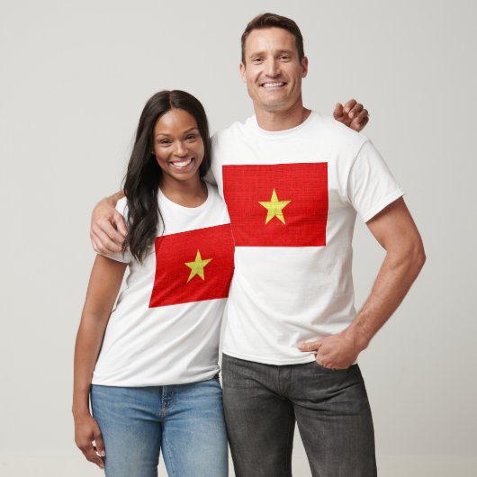Vietnamese vlag t-shirt (Unisex)