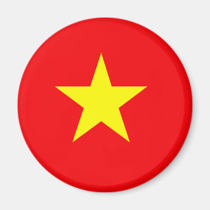 Vietnamese vlag T-shirts en cadeautjes Magneet