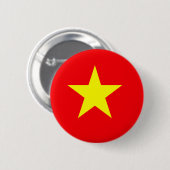 Vietnamese vlag T-shirts en cadeautjes Ronde Button 5,7 Cm (Voorkant /achterkant)