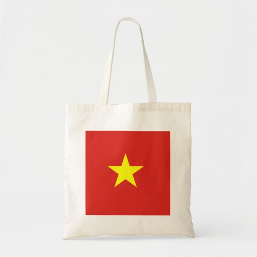 Vietnamese vlag tote bag (Voorkant)