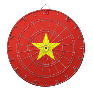 Vietnamese vlag (Vietnam) Dartbord