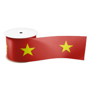 Vietnamese vlag (Vietnam) Lint