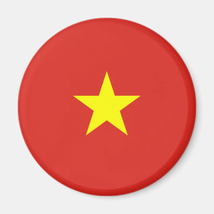 Vietnamese vlag (Vietnam) Magneet