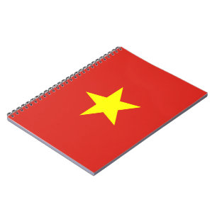 Vietnamese vlag (Vietnam) Notitieboek