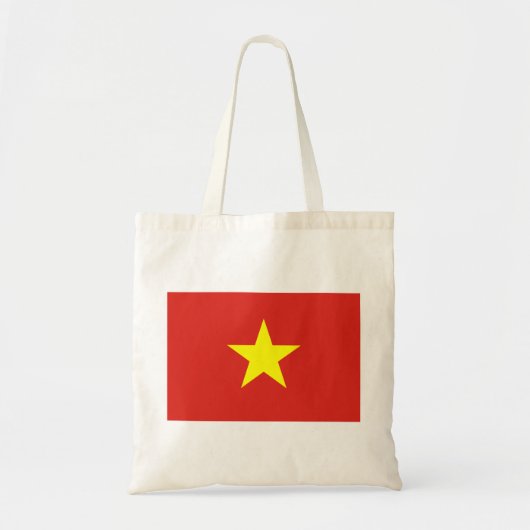 Vietnamese vlag (Vietnam) Tote Bag (Voorkant)