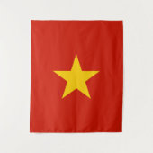 Vietnamese vlag wandkleed (Voorkant)