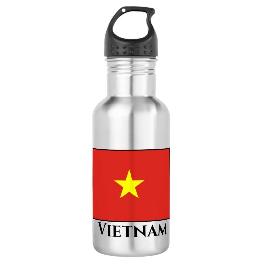 Vietnamese vlag waterfles  (Voorkant)