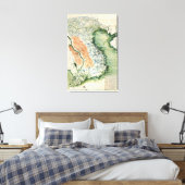 VietnamPanoramaVietnam Canvas Afdruk (Insitu (Slaapkamer))