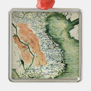 VietnamPanoramaVietnam Metalen Ornament