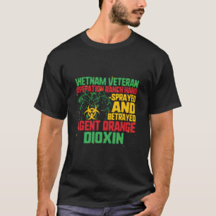 Viëtteran en Oranje agent Survivor Veterans T-shirt