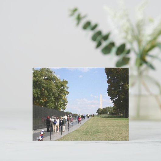 Viëtveteranenherdenking Briefkaart (Staand voorkant)