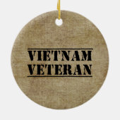 Viëtveteranenleger Keramisch Ornament (Achterkant)