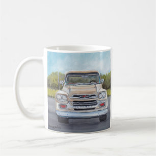 Vieux 58 Chevy Truck Art Mug