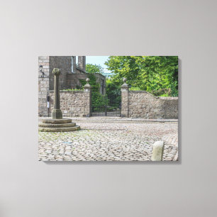 Vieux Aberdeen Mercat Cross vue toile
