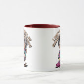 Vieux âge 11oz café Mug (Centre)