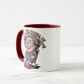Vieux âge 11oz café Mug (Devant gauche)