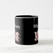 Vieux anglais Sheepdog Maman Mug (Centre)