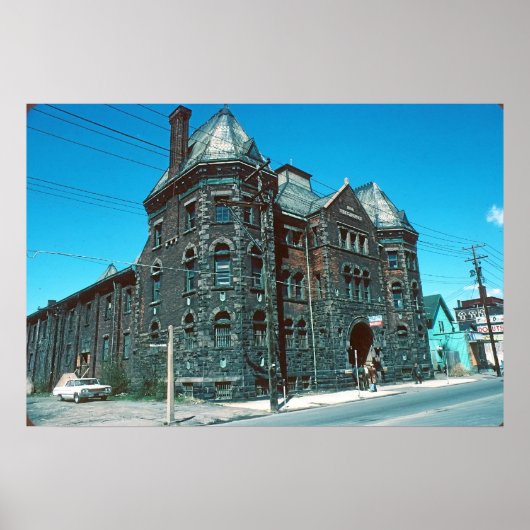 Vieux Armory Wilkes-Barre Pa. Affiche (Devant)