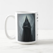 Vieux Assistant Gris Sage Mug avec devis (Gauche)