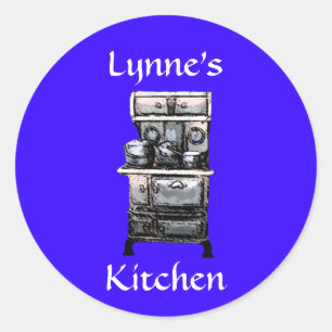 Vieux autocollants personnalisés