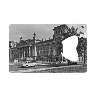 Vieux bâtiment du parlement du Reichstag à Berlin