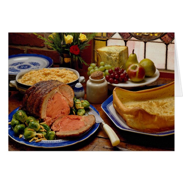Vieux boeuf de rôti anglais (Devant horizontal)