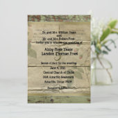 Vieux bois, invitations françaises vintages de (Debout devant)