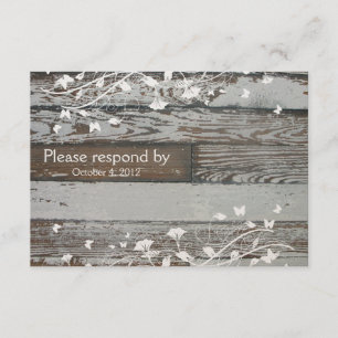 Vieux Bois RSVP avec enveloppe