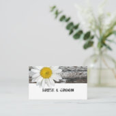 Vieux Bois Shasta Daisy Cartes de Place (Debout devant)