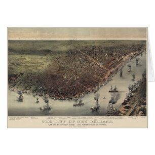 Vieux bord de la rivière New Orleans