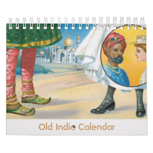 Vieux calendrier de l'Inde