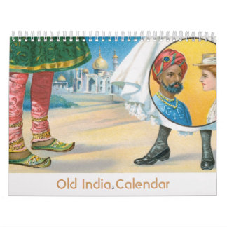 Vieux calendrier de l'Inde