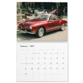 Vieux calendrier de voiture (Feb 2027)